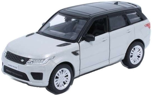 Range Rover Sport - Indus Silver Pull Back 1:36 – diecast model