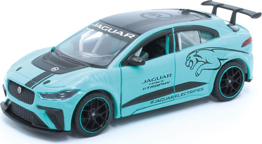 Jaguar I-PACE e-TROPHY - Blue Pull Back 1:36 Tayumo Model