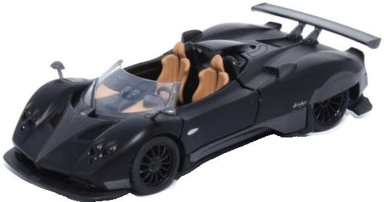 Available to Order – Pagani Zonda HP Barchetta - Black Pull Back 1:36 (TAY 36120211)
