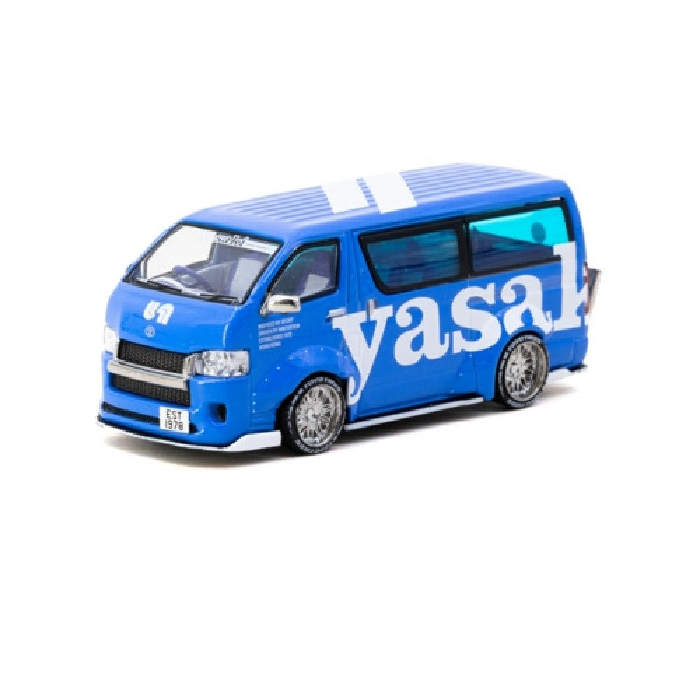Available to Order – Toyota Hiace Widebody Yasaki 1:64 Tarmac Works Model (TCT64038YAS)