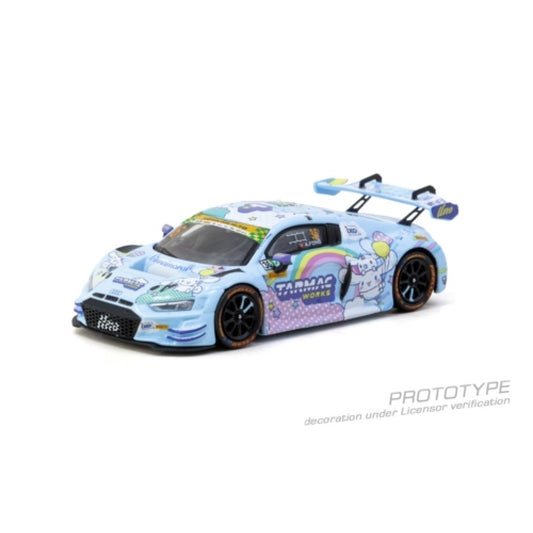 Pre-Order – Audi R8 Lms GT3 EVO Ii Macau GT Cup FIA GT World Cup 2025 Uno Racing Adderly Fong + Trading Cards Combo Set 1:64 Tarmac Works Model Car (TCT6404325MGP36) Stocks Due Sept / Oct 2026