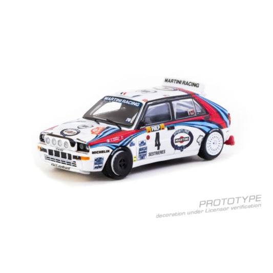 Pre-Order - 1:64 TARMAC Lancia Delta HF Integrale Monte Carlo Rally 1992 Winner Didier Auriol/ Bernard Occelli TCT6404992MCR04 Stocks Due Mar / Apr 2026
