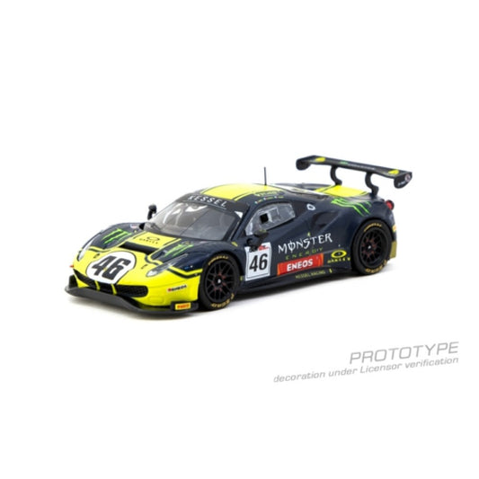 Available to Order – Ferrari 488 GT3 Gulf 12 Hours 2019 V. Rossi / a. Salucci / L. Marini 1:64 Tarmac Works Model (TCT6407219GUF46)