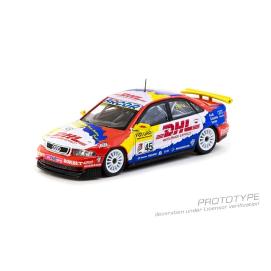 Pre-Order - 1:64 TARMAC Audi A4 Quattro Super Tourenwagen Cup 1998 Frank Biela TCT6407798STW45 Stocks Due Mar / Apr 2026