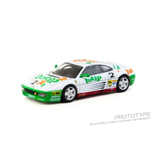 Available to Order – Ferrari 348 Challenge Ferrari Challenge 1993 Paolo Cutrera 1:64 Tarmac Works Model (TCT6408293CHA02)