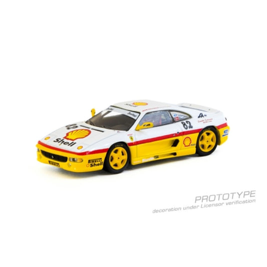 Available to Order – Ferrari F355 Challenge Ferrari F355 Challenge 1999 D. Peter Andersen 1:64 Tarmac Works Model (TCT6408399CHA82)