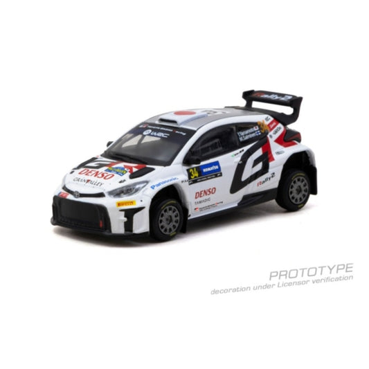 Pre-Order – Toyota GR Yaris RALLY2 Rally Sweden 2024 Yuki Yamamoto/Marko Salminen 1:64 Tarmac Works Model Car (TCT6409224RS34) Stocks Due Sept / Oct 2026