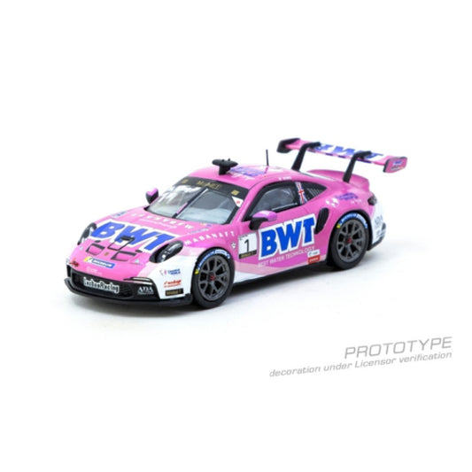Available To Order – TCT6409324PSC01 - 1:64 PORSCHE 911 GT3 CUP (992) PORSCHE MOBIL 1 SUPERCUP 2024 HARRY KING TARMAC Model (TCT6409324PSC01)