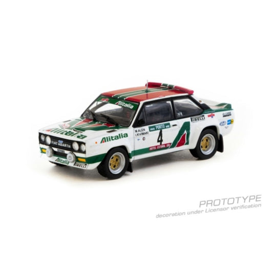 Pre-Order – Fiat 131 Abarth Rally Rallye De Portugal VInho Do Porto 1978 Winner Markku Alen/IIkka Kivimaki TCT6409478RP04 1:64 Tarmac Works Diecast Model Stocks Due Aug / Sept 2026
