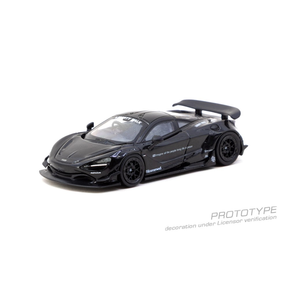 Pre-Order - 1:64 TARMAC LB-Works McLaren 720S Black TCT64106BK Stocks Due Jul / Aug