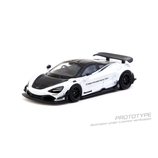 Pre-Order - 1:64 TARMAC LB-Works McLaren 720S White TCT64106WH Stocks Due Jul / Aug