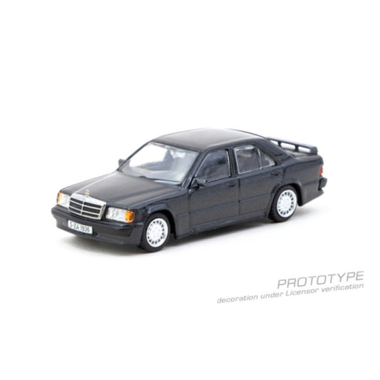 Available to Order – Mercedes-benz 190 E 2.3-16 Blue-black Metallic 1:64 Tarmac Works Model (TCT64G047BK)