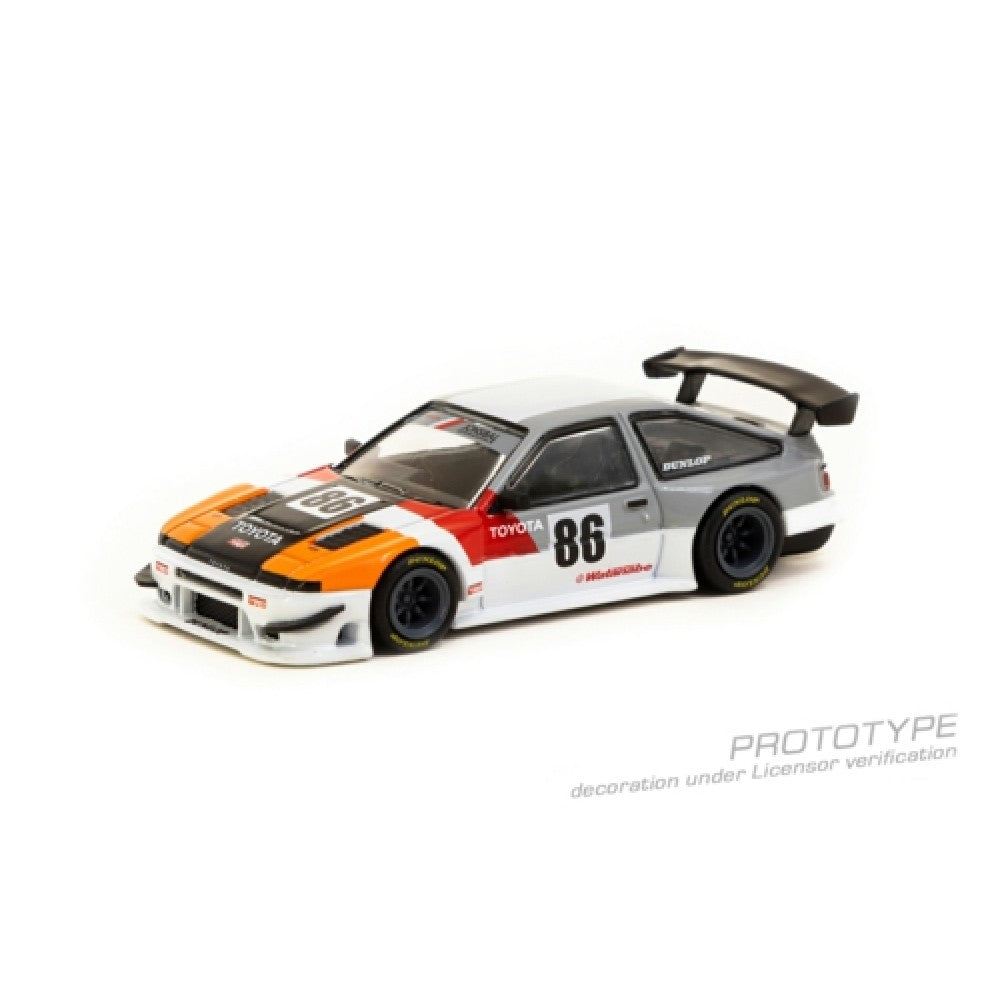 1/64 TARMAC TCT64G060TRD TOYOTA SPRINTER TRUENO AE86 WIDEBODY TRD