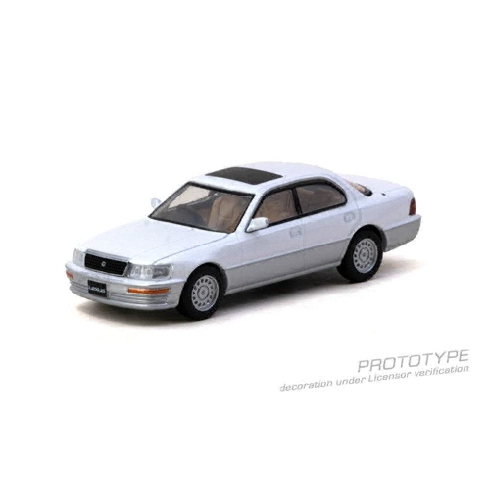 Pre-Order – Lexus LS400 (UCF10) Pearl White 1:64 Tarmac Works Model Car (TCT64G082WH) Stocks Due Jan / Feb 2027
