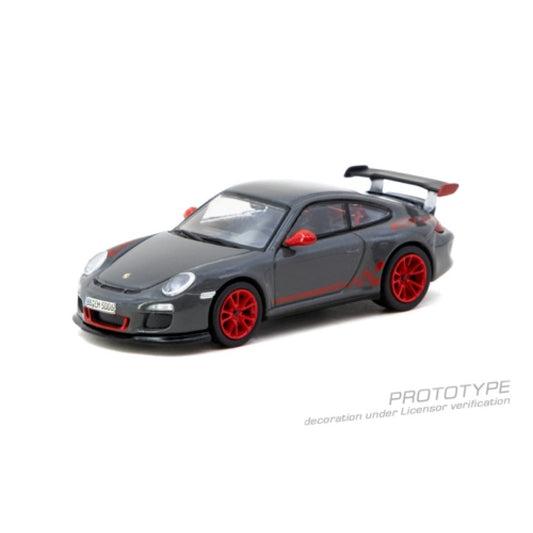 Pre-Order – Porsche 911 GT3 RS (997-2) Grey New Tooling TCT64G091GY Stocks Due Jan / Feb 2027 1:64 Tarmac Works Diecast Model Stocks Due Jan / Feb 2027