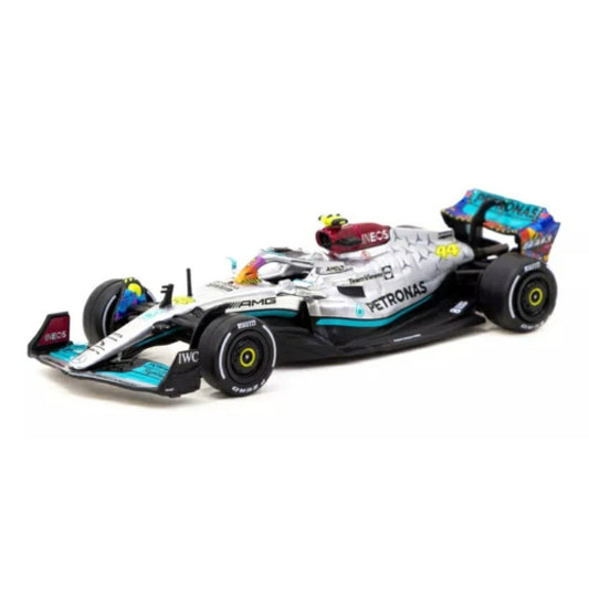 THIS ITEM IS AVAILABLE TO ORDER FROM OUR SUPPLIER - 1:64 TARMAC TCT64GF044LH2 2022 MERCEDES BENZ AMG F1 W13 E PERFORMANCE NO.44 LEWIS HAMILTON MIAMI GRAND PRIX 2022