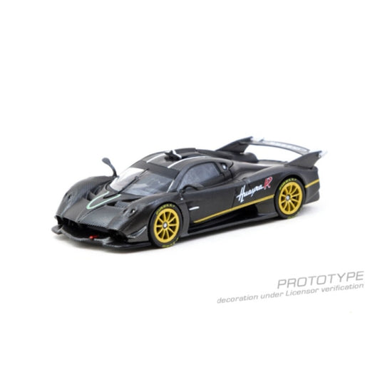 THIS ITEM IS AVAILABLE TO ORDER FROM OUR SUPPLIER - 1:64 TARMAC TCT64GTL035MBCF PAGANI HUAYRA R MATT BLACK CARBON FIBER