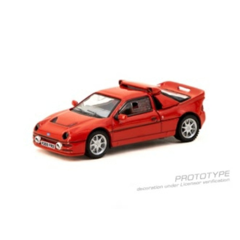 THIS ITEM IS AVAILABLE TO ORDER FROM OUR SUPPLIER - 1:64 TARMAC TCT64PR001RE FORD RS200 RED