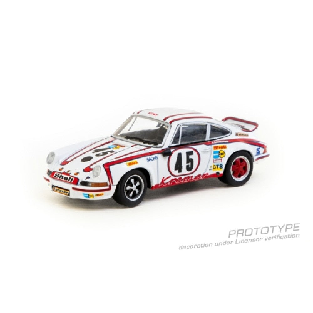 Available To Order – TCT64S02373LM45 - 1:64 PORSCHE 911 CARRERA RSR 2.8 24H LE MANS 1973 NO.45 WINNER TARMAC Model (TCT64S02373LM45)