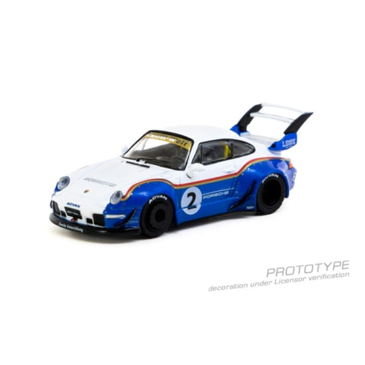 Available To Order – TCT64TL017LBWK2 - 1:64 RWB 993 LIBERTY WALK TARMAC Model (TCT64TL017LBWK2)