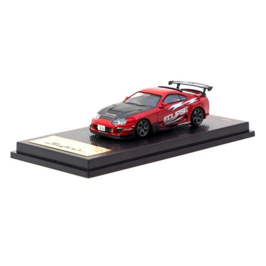 Available to Order – Toyota Supra (jza80) Rz Red - Ignition Model Exclusive 1:64 Tarmac Works Model (TCTIG643841)
