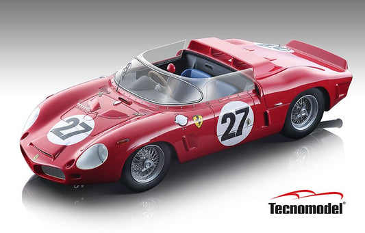 Available To Order – Ferrari Dino 268 SP Le Mans 24h 1962 #27 G. Baghetti/L. Scarfiotti 1:18 (TEC 18129B)