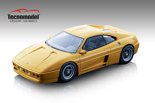 Available To Order – Ferrari 348 Zagato 1991 Yellow Modena (Limited Edition 90 pcs) 1:18 (TEC 18131A)