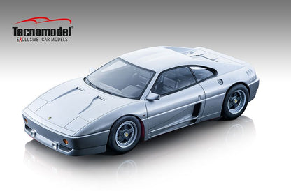 Available To Order – Ferrari 348 Zagato 1991 Nurburgring Silver (Limited Edition 90 pcs) 1:18 (TEC 18131C)