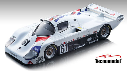 Available to Order – Sauber C8 1985 24H Le Mans #61 Dieter Quester/Max Welti/John Nielsen 1:18 (TEC 18138A)