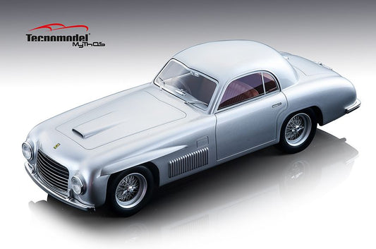 Available To Order – Ferrari 166 S Coupe Allemano 1948 Metallic Silver (Limited Edition 50 pcs) 1:18 (TEC 18155D)