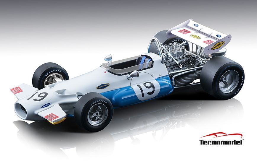 Available To Order – Brabham BT33 1970 Belgian GP #19 Rolf Stommelen 1:18 (TEC 18162C)