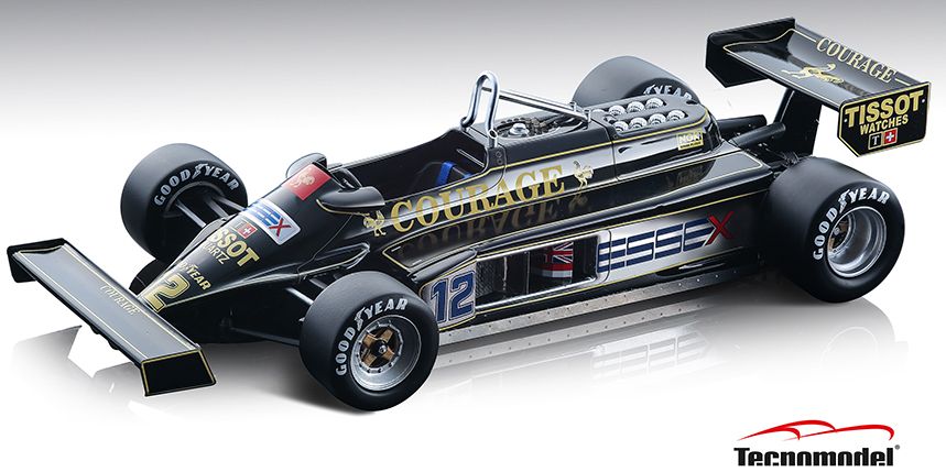 Available to Order – Lotus 87 Cosworth V8 F1 JPS Essex British GP 1981 #12 Nigel Mansell 1:18 (TEC 18170C)
