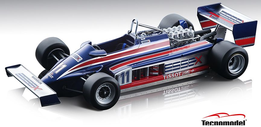 Available to Order – Lotus 87 Cosworth V8 F1 JPS Essex Monaco GP 1981 #11 Elio de Angelis 1:18 (TEC 18170D)