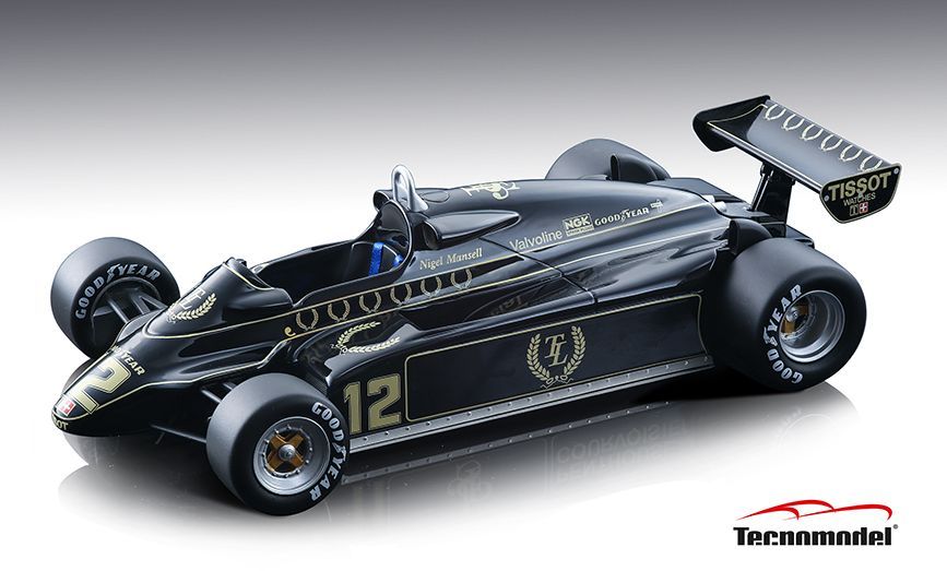 Available to Order – Lotus 91 F1 British GP 1982 #12 Nigel Mansell 1:18 (TEC 18174D)