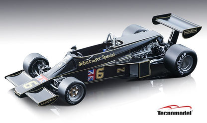Available to Order – Lotus 77 F1 1976 Brazilian GP #6 Mario Andretti 1:18 (TEC 18175D)
