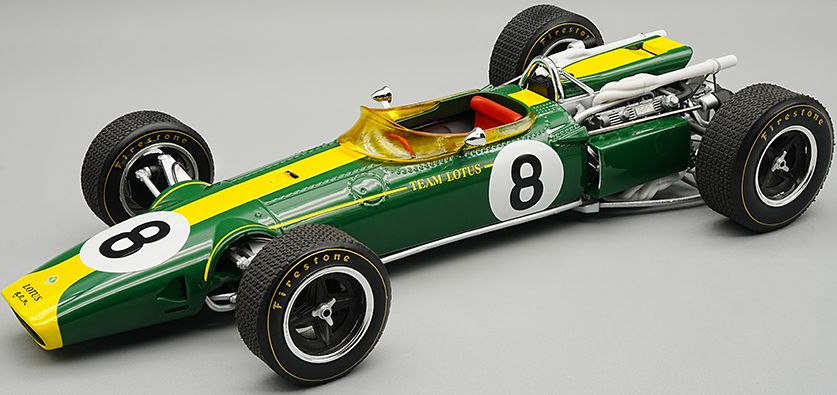 Available to Order – Lotus 43 BRM H16 F1 Team South African GP 1967 #8 Graham Hill 1:18 (TEC 18188C)