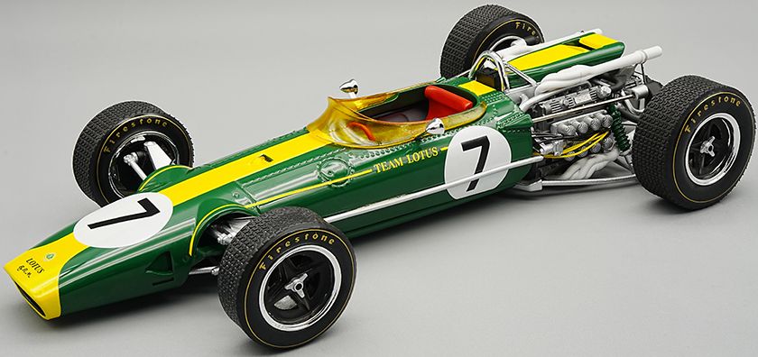 Available to Order – Lotus 43 BRM H16 F1 Team South African GP 1967 #7 Jim Clark 1:18 (TEC 18188D)