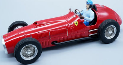 Available To Order – Ferrari 375 F1 Indy 1952 Test Alberto Ascari w/Driver Figure 1:18 (TEC 18193A)