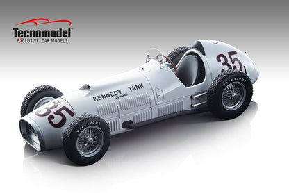 Available To Order – Ferrari 375 F1 Indy 1952 Indianapolis 500 GP Kennedy Tank #35 Johnny Mauro 1:18 (TEC 18193D)