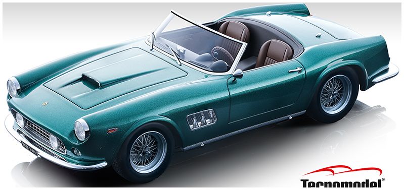 Available To Order – Ferrari 250 GT California SWB 1960 Metallic Green 1:18 (TEC 18205D)