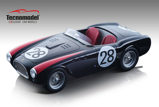 Available To Order – Ferrari 225 S GP Portugal Monsanto 1953 #28 Mario Valentim 1:18 (TEC 18206E)