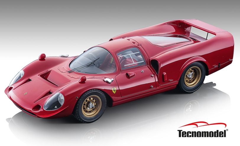 Available To Order – Ferrari 365 P2/3 Drogo Press Version 1967 Rosso Corsa 1:18 (TEC 18255A)