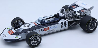Available to Order – Surtees TS9 Cosworth V8 F1 British GP 1971 #24 Rolf Stommelen 1:18 (TEC 18259A)