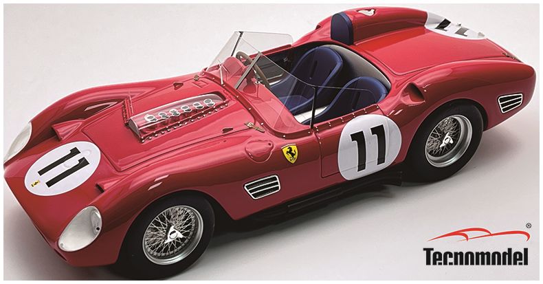 Available To Order – Ferrari 250 TR59-60 Winner Le Mans 24h 1960 #11 Olivier Gendebien/Paul Frere 1:18 (TEC 18261B)