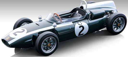 Available To Order – Cooper T53 Climax Britsh GP 1960 Bruce McLaren 1:18 (TEC 18275B)