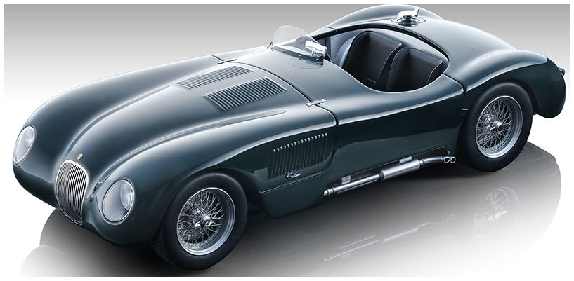 Available to Order – Jaguar C-Type 1953 British Racing Green 1:18 (TEC 18290A)