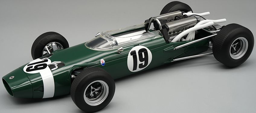 Available To Order – Cooper Maserati F1 T81 1966 Watkins Glen #19 Jo Siffert 1:18 (TEC 18295B)