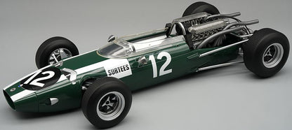 Available To Order – Cooper Maserati F1 T81 1966 British GP #12 John Surtees 1:18 (TEC 18295E)