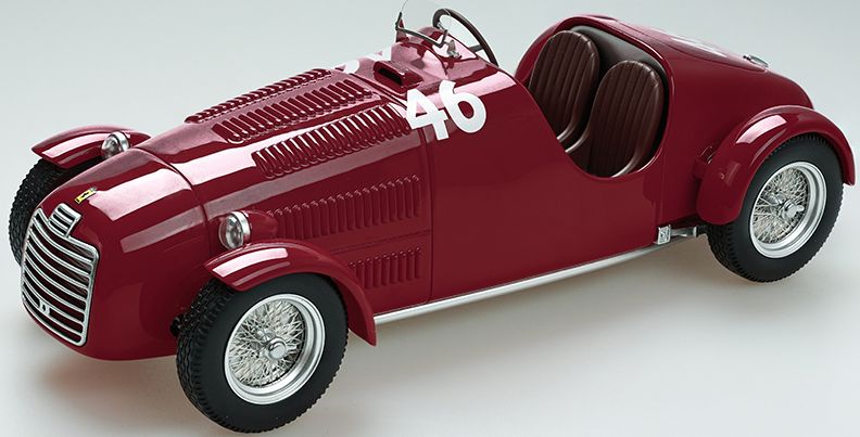 Available To Order – Ferrari 125C 1947 Circuito Vigevano #46 Franco Cortese 1:18 (TEC 18297B)