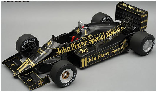 Available to Order – Lotus 94T 1983 European GP #11 E.De Angelis w/Showcase 1:18 (TEC 18347B)